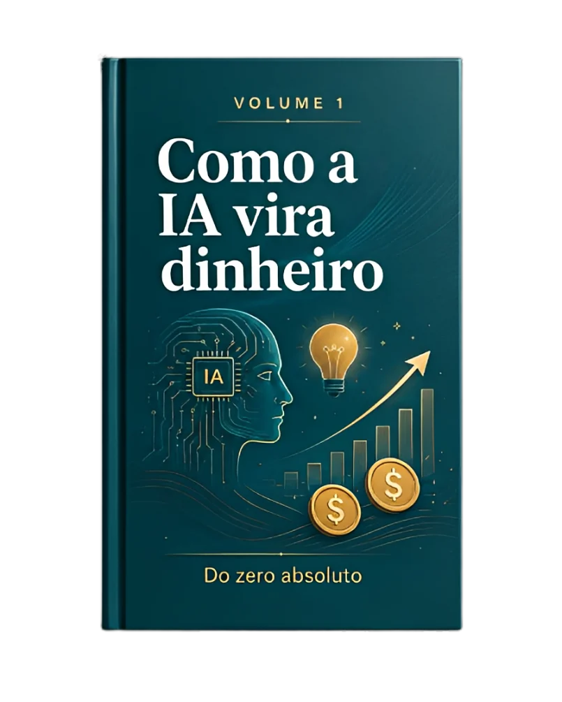 Capa do Volume 1: Como a IA vira dinheiro